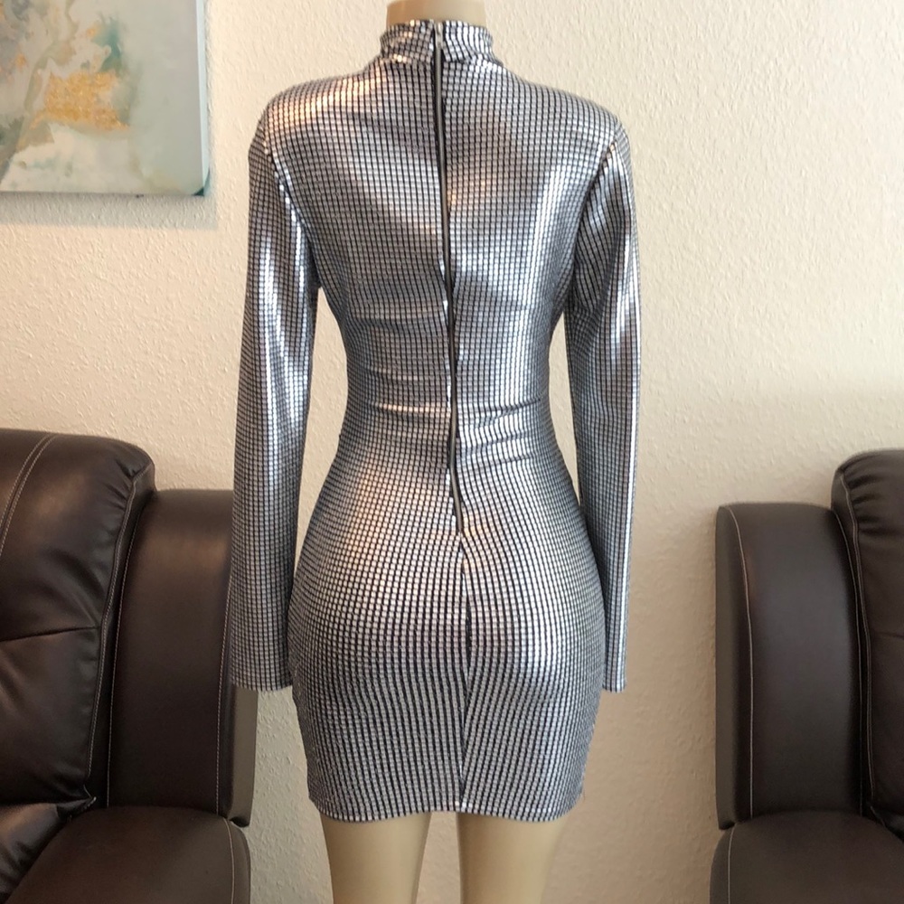 SOLD NWT MIRROR MINI DRESS - Picture 6 of 8